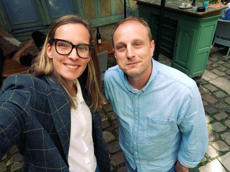 Déjeuner avec Léa Roux Pomez chez Octave